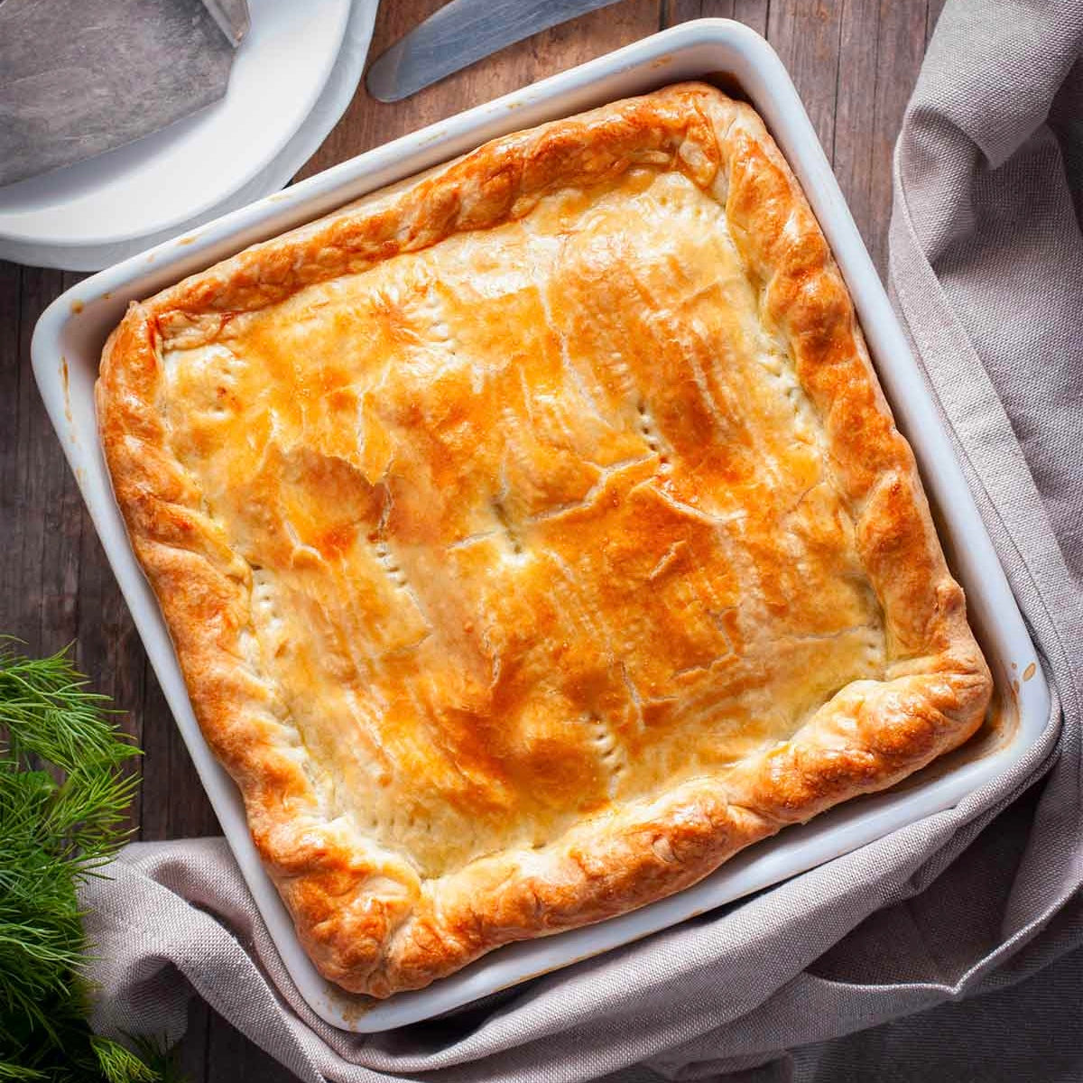 Chicken & Leek Pie